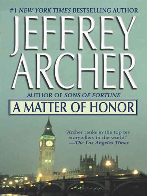 Cover image for A Matter of Honor